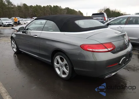 2017 Mercedes-Benz C 300 4Matic z USA, uszkodzony, nr VIN WDDWK4KB4HF514457